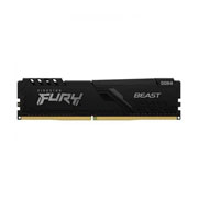 16GB 2666Mhz DDR4 Cl16 Dimm 1Gx8 Fury Beast Black, 8GBit