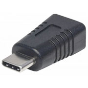 Adaptador Manhattan USB-c v3.1 cm-micro b h negro