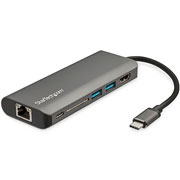 Adaptador Startech multipuertos HDMI lector sd