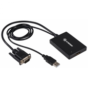 Adaptador vga a hdmi, audio usb, STER 1 pza