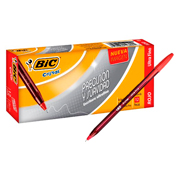 BOLIGRAFO BIC CRISTAL ULTRA FINO ROJO BOLIGRAFO CRISTAL ULTRA FINO ROJO 12PZAS