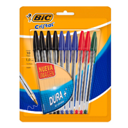 BOLIGRAFO BIC PUNTO MEDIANO 1.0 MM BLÍSTER 10 PIEZAS