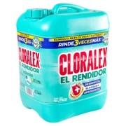 Blanqueador Cloralex, cloro 10 Lt. .