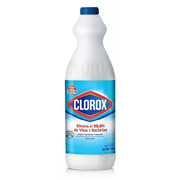 Blanqueador Clorox, cloro 930 ml. .