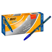 Bolígrafo Bic cristal azul ultra fino 0.7mm caja con 12 piezas