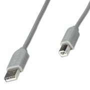 Cable Manhattan USB a-b v1.1 1.8m gris .