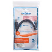 Cable Manhattan USB a-b v2.0 1.8m negro .