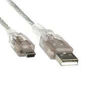 Cable Manhattan USB a-mini b v2.0 1.8m plata