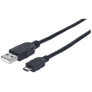 Cable Manhattan USB v2 a-micro b bols vc 3.0m