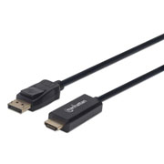 Cable Manhattan displayport - HDMI m-m 1080p  1