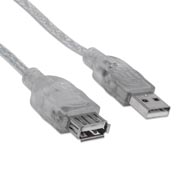 Cable Manhattan extension USB a-b v2.0, 4.5m pl