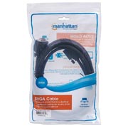 Cable Manhattan monitor sVGA 8mm HD15 m 3m