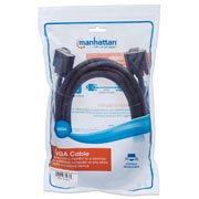 Cable Manhattan monitor sVGA 8mm HD15 m 4.5m