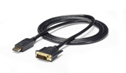 Cable Startech 1.8m de video dp a dvi sivo