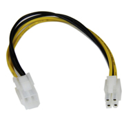 Cable Startech atx m-h 20cm 4 pines .