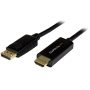 Cable Startech dp a HDMI de 2m ultra 4k negro