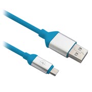 Cable USB Brobotix v2.0 a micro b 1.2m azul