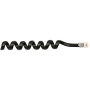 Cable espiral telefónico STEREN negro 302-007n 10 pz