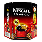 Café soluble Nescafe clásico en stick 50pzas