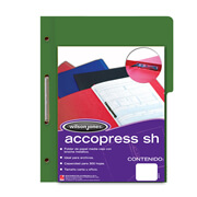 Carpeta pressboard Accopress sh ACCO oficio verde obscuro con broche de 8 cm