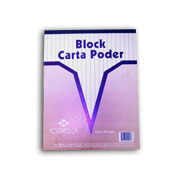 Carta poder Estrella block 50 hojas .