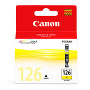 Cartucho Canon para tinta CLI-126 amarilla