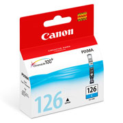 Cartucho Canon para tinta CLI-126 cyan .