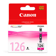 Cartucho Canon para tinta CLI-126 magenta