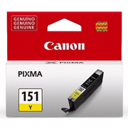 Cartucho Canon para tinta CLI-151 amarilla