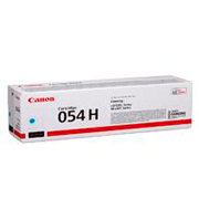 Cartucho Canon para toner 054 H cyan .