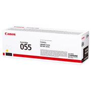 Cartucho Canon para toner 055 amarillo .