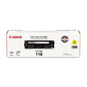 Cartucho Canon para toner 118 amarillo .