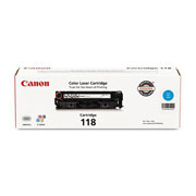 Cartucho Canon para toner 118 cyan .