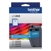 Cartucho brother de tinta cian LC402CS .