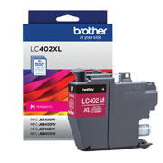 Cartucho brother de tinta magenta LC402XLM