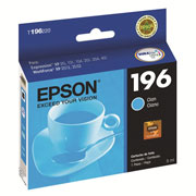 Cartucho de tinta cyan Epson T196220 .