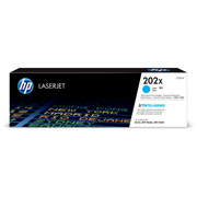 Cartucho de toner cian HP 202x .