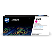 Cartucho de toner magenta HP 212x .