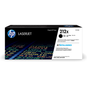 Cartucho de toner negro HP 212x .