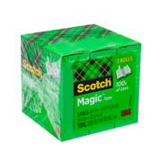 Cinta Mágica Scotch Mod. 810-3pk 3M 19x32.9 paquete con 3 piezas