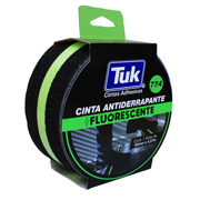 Cinta antiderrapante 50mm x 4.57m cinta fluorescente