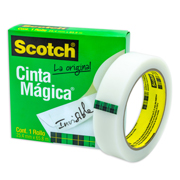 Cinta magica Mod. 810 Scotch 3M 25.4x65.8 caja con 1 pieza