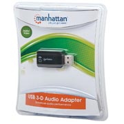 Convertidor Manhattan USB 2.0 a tarje sonido