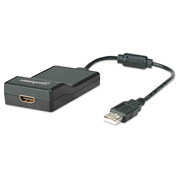 Convertidor Manhattan USB a HDMI v2.0 m-h