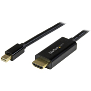 Convertidor Startech mini dp a HDMI d m negro