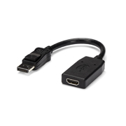 Convertidor Startech video dp a HDMI- ivo negro