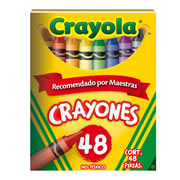 Crayones Crayola Estándar 9.21x.7.9 cm 48 piezas