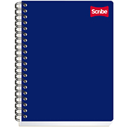 Cuaderno Scribe profesional clásico cuadro grande (7 mm), con 100 hojas