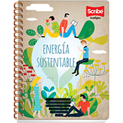 Cuaderno Scribe profesional ecológico raya, con 100 hojas