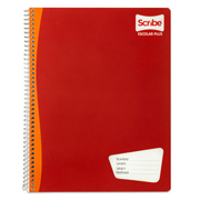 Cuaderno Scribe profesional escolar pluscuadro grande (7 mm), con 100 hojas